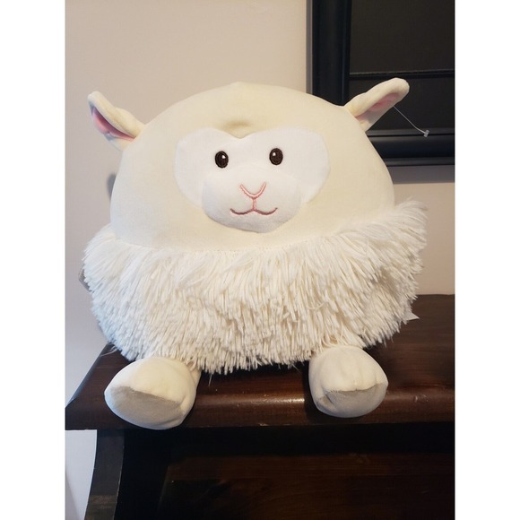 Animal Adventure Lamb Plush Cream White Fluffy *3‎ for $25 SEND OFFER* - Picture 1 of 3
